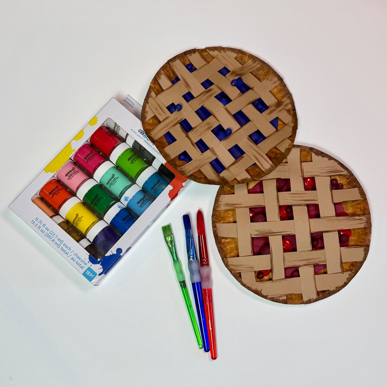 Kids Club: Woven Paper Pies